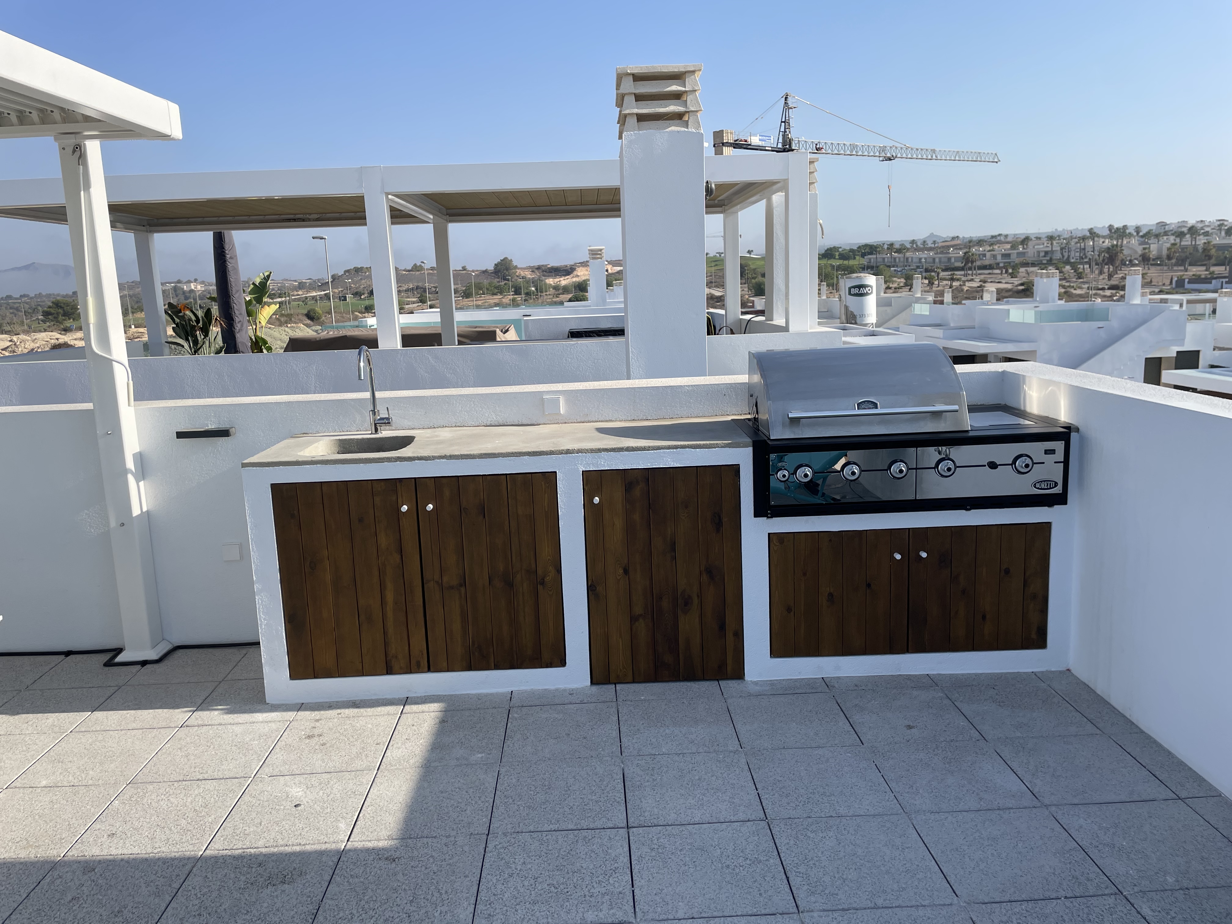 Buitenkeuken Boretti BBQ solarium