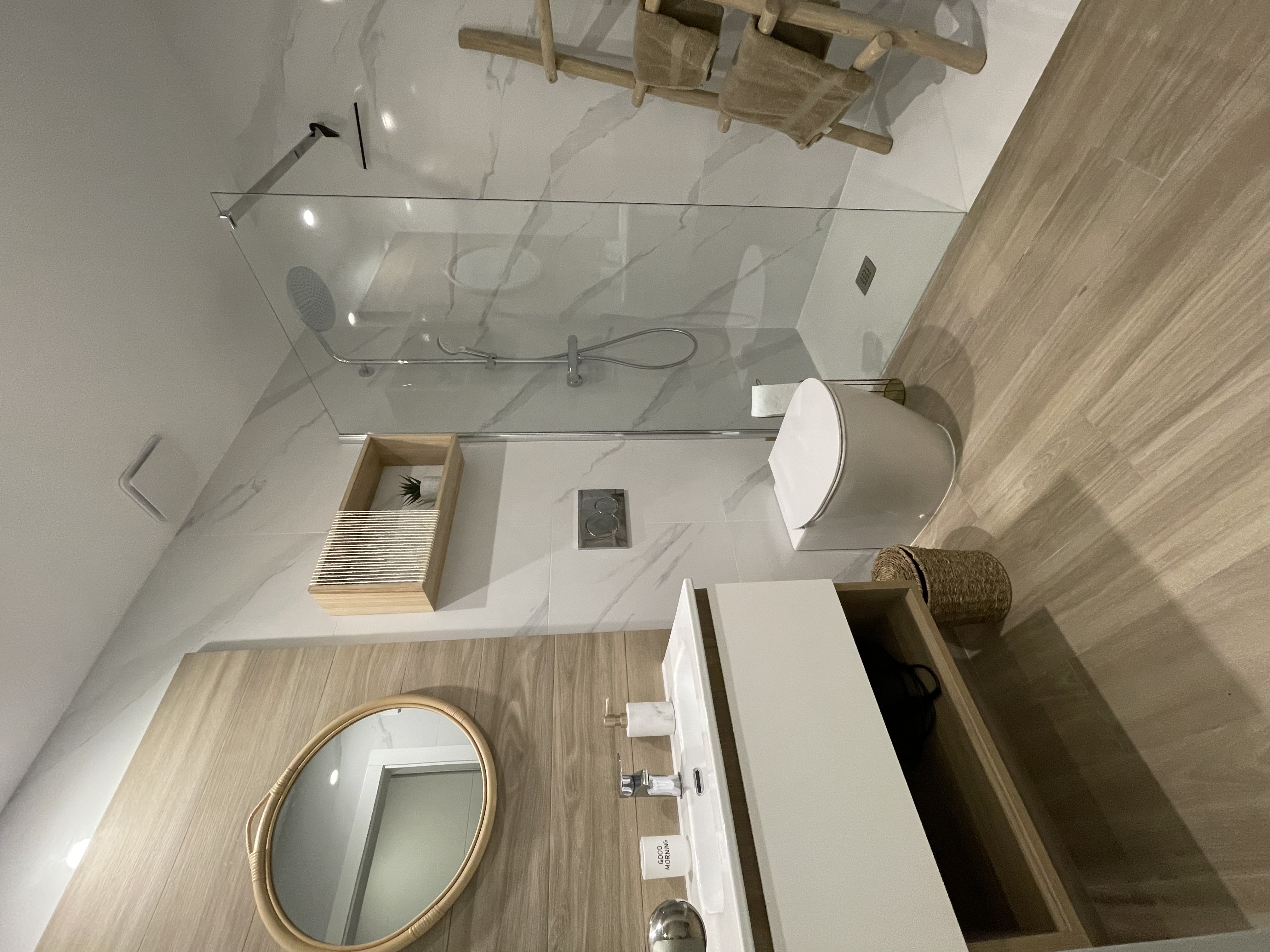 Badkamer met inloopdouche